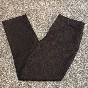 Gloria Vanderbilt Boot Cut Brown Pants